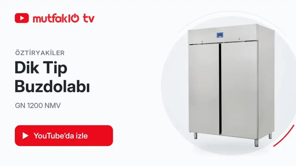 Öztiryakiler GN 1200 NMV Buzdolabı Çift Kapılı Dik Tip Ekonomik videosu