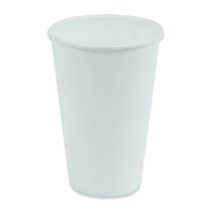 16 oz Double Wall Karton Bardak Beyaz (500 Adet)