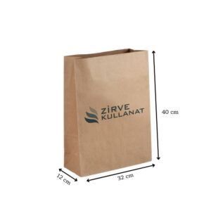 Kraft Kese Kağıdı Büyük Boy 32x40x12 cm