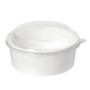 Beyaz Karton Salata Kasesi 550 cc (18 oz)