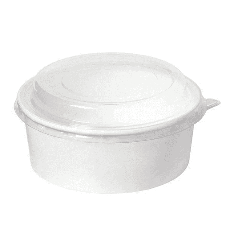 Beyaz Karton Salata Kasesi 550 cc (18 oz)