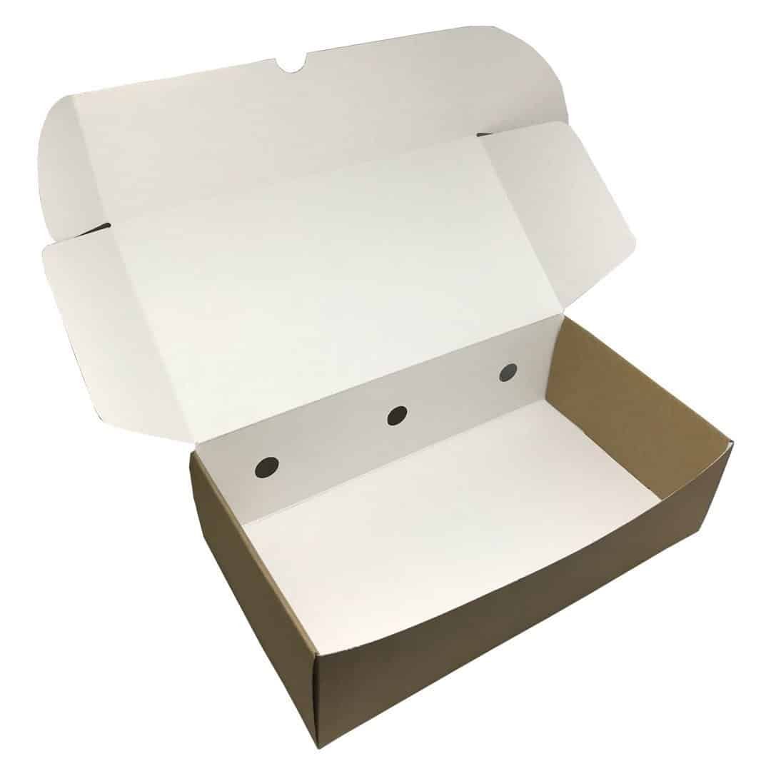 Fast Food Paket Servis Kutusu 15x30x8 cm (100 Adet)