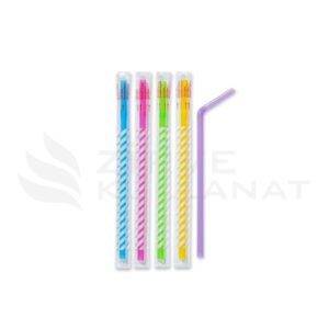 Frozen Pipet Körüklü Renkli 22 cm (Kalın)