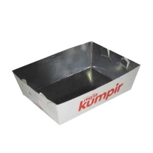 Karton Kumpir Kutusu Metalize (1000 Adet)