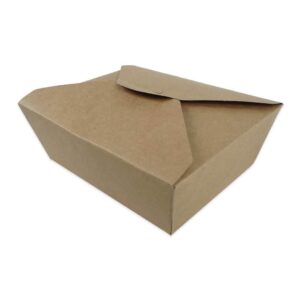 Karton Yemek Kutusu Lunch Box Orta (200 Adet)
