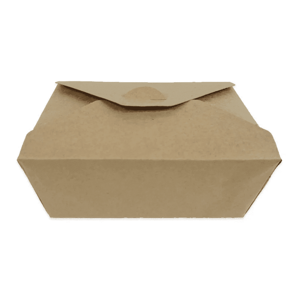 Karton Yemek Kutusu Lunch Box Büyük (200 Adet)