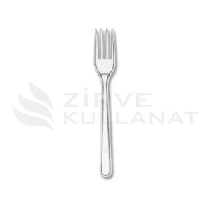 Plastik Çatal Şeffaf Lüks