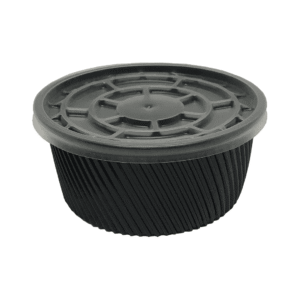 Plastik Çorba Kasesi Set Siyah 16 oz (500 Adet)