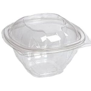 Plastik Kapaklı Salata Kasesi 250 cc (400 Adet)