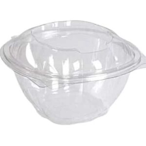Plastik Kapaklı Salata Kasesi 750 cc (300 Adet)