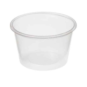 Plastik Sos Kabı 100 cc Şeffaf (1000 Adet)