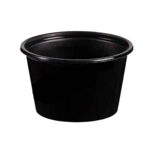 Plastik Sos Kabı 100 cc Siyah (1000 Adet)