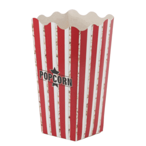Popcorn Kutusu Karton Orta Boy (500 Adet)