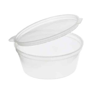 Sert Plastik Sos Kabı 30 cc Kapaklı (1000 Adet)
