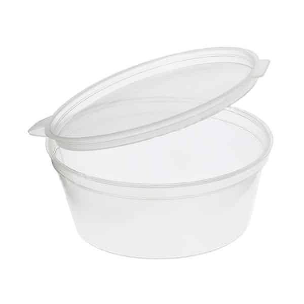 Sert Plastik Sos Kabı 30 cc Kapaklı (1000 Adet)