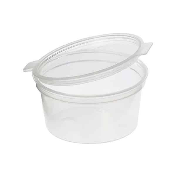 Sert Plastik Sos Kabı 60 cc Kapaklı (1000 Adet)