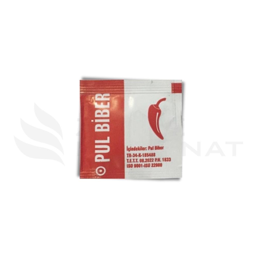 Tek Kullanımlık Pul biber 1000 Adet