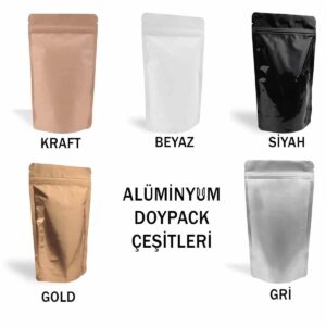 Alüminyum Kilitli Doypack (Renk Seçenekli)