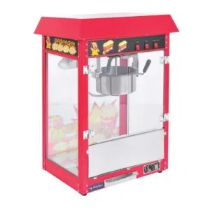 By Kitchen DPM-S Set Üstü Popcorn Makinesi Kırmızı, 6 kg/h