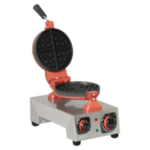Omake Waffle Makinesi, Sabit Tekli, Yuvarlak, Zaman Ayarlı