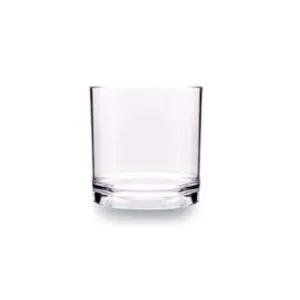Rubikap Polikarbon Premium Viski Bardağı, 250 ml Şeffaf